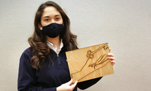 Scripture bursts to life in hands of Sacred Heart freshmen