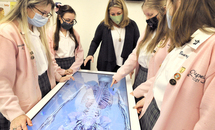 Chapelle’s 3-D anatomy table reveals hidden life