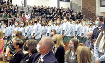 Chapelle Mass notes founding of four high schools