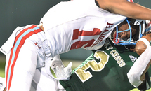 Wearing o’ the green a lucky charm for Holy Cross