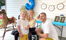 A couple's love, faith and family anchor their lives