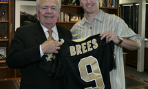 The cop shares a special admiration for the mystery QB