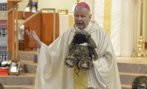 Stuffed rabbit was child's way of reminding archbishop he's not alone