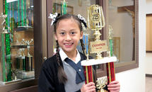 St. Edward the Confessor School produces its second national penmanship champ