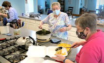 Local Sisters of Charity prepare food for the soul