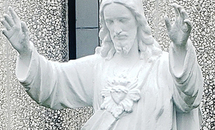 Vandalized Sacred Heart of Jesus statue gets new lease on life