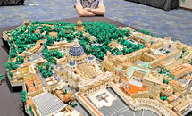 LEGO architect's ode to Vatican City: Embracing the cornerstone