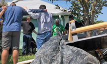 Seminarians launch weekend recovery work