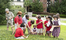 Loyola, Holy Name of Jesus School forge new bond