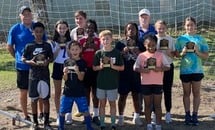 Soccer awards are given out by Knights of Columbus 9643 in LaPlace