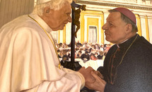 Archbishop Aymond asks for prayers for Pope Emeritus Benedict