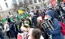 Local teens defend unborn at March for Life in D.C.