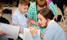 St. Louis King of France & Abp. Chapelle team up for innovative writing project