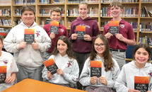 Book inspires Our Lady of Lourdes seventh graders to make a difference