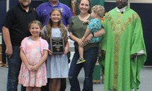 Knights of Columbus at Ascension Parish in LaPlace names 'Family of the Year'