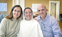 Father Lavastida’s niece receives the habit