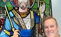 Saint comes into focus through St. Edward the Confessor art project