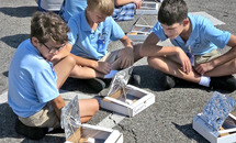 State-provided science labs provide hands-on, educational fun at St. Christopher