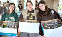 Catholic high school students demonstrate culture of giving