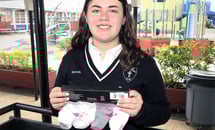 St. Louis King of France 7th grader looks to Scripture to bolster sock drive