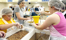 Cross Catholic Outreach feeds the hungry