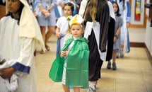 St. Francis Xavier dispatches hundreds of saints into the neighborhood