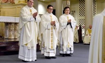 Three new priests eager to serve