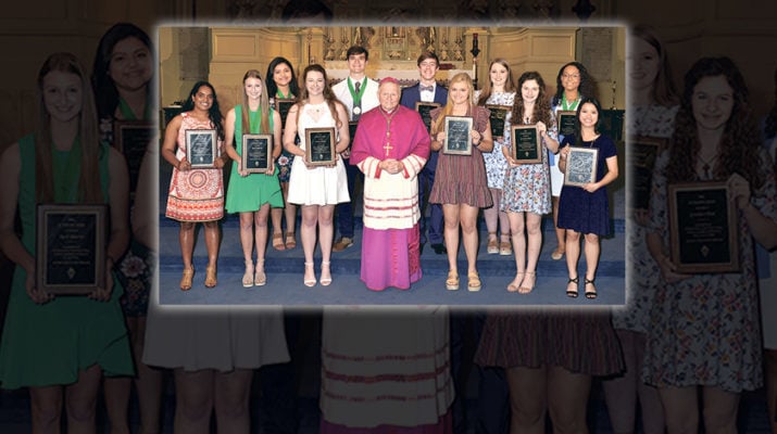 St. Timothy Award presented to 13 teen leaders