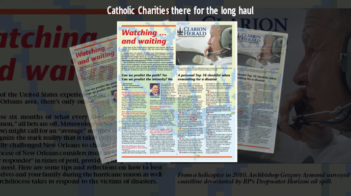 Watching and waiting: Catholic Charities there for the long haul