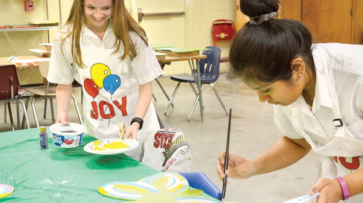 Dominican students work with St. Michael’s