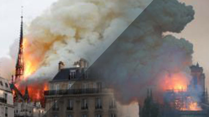 Update: Blaze erupts at Paris’ iconic Notre Dame Cathedral; cause unknown