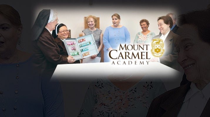 Keys to the Motherhouse transferred to Mount Carmel
