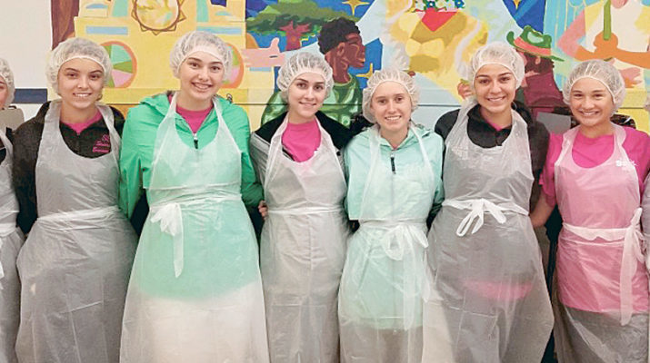 St. Scholastica seniors reach out in self-gift