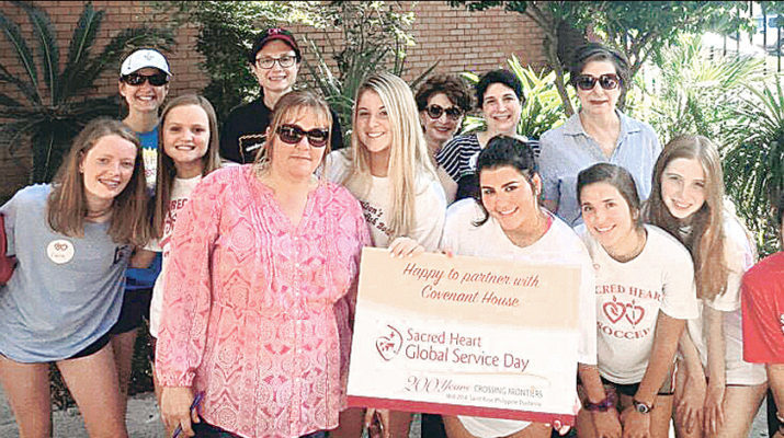 Academy of the Sacred Heart has global service day