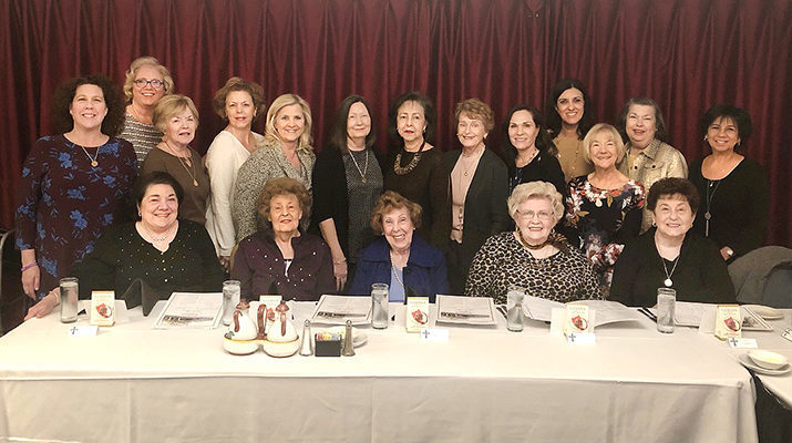 Past presidents of Council of Catholic School Cooperative Clubs met for annual reunion lunch