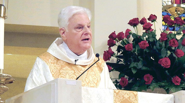 Father Ronald Calkins celebrates 40 years