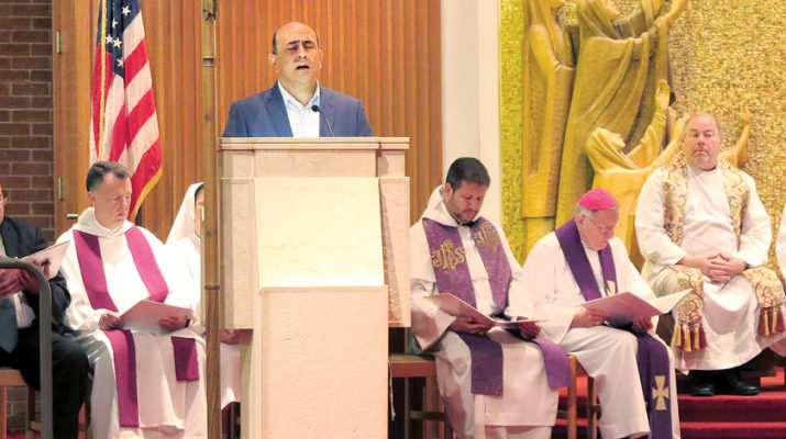 Interfaith prayer service: Welcoming the stranger