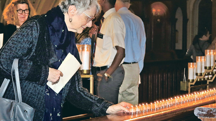 Homeless humanized at interfaith prayer service