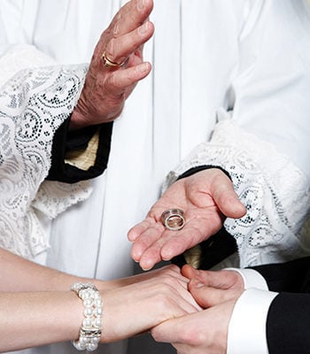 Wedding and contact information for archdiocesan churches