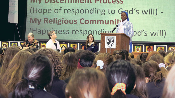 Dominican students get peek at Sisters’ vocations