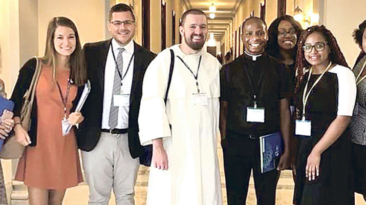 Xavier students go to summit as CRS ambassadors
