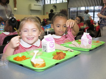 Archdiocesan cafeterias provide free meals to students at participating schools