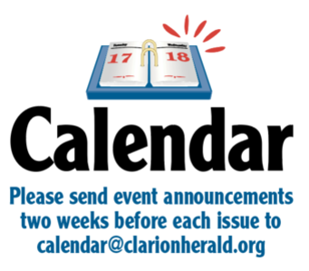 Calendar of Events: Nov. 9-Dec. 3, 2020
