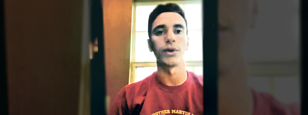 Brother Martin keeps prayer at the forefront every day