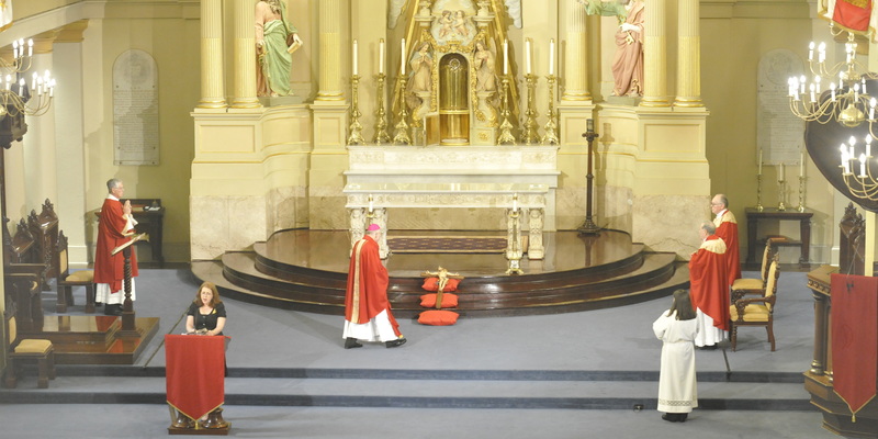 Abp. Aymond on Good Friday: Let Jesus help us carry our cross