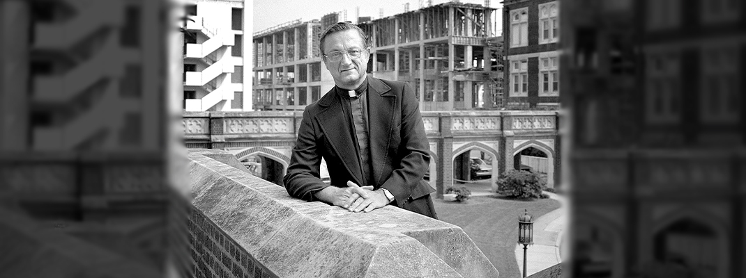 Father Carter has fond memories of his Loyola life