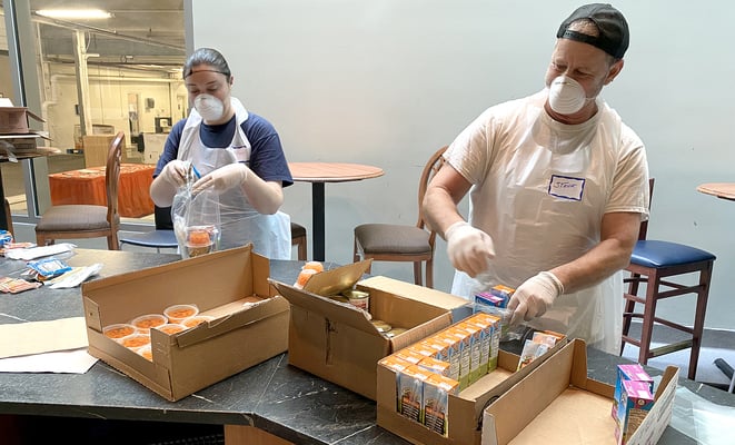 $25 million food bank donation came out of left field