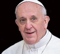 Freedom comes from serving others, pope says