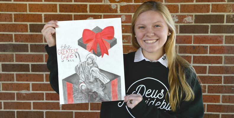 In art, essay and poetry, students proclaim Keep Christ in Christmas