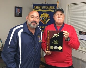 Knights of Columbus Council 9623 in LaPlace earns Double Star Award